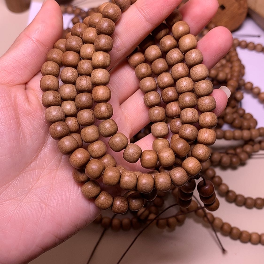 【闪购商品】檀香木手串/手链檀香7/8的108