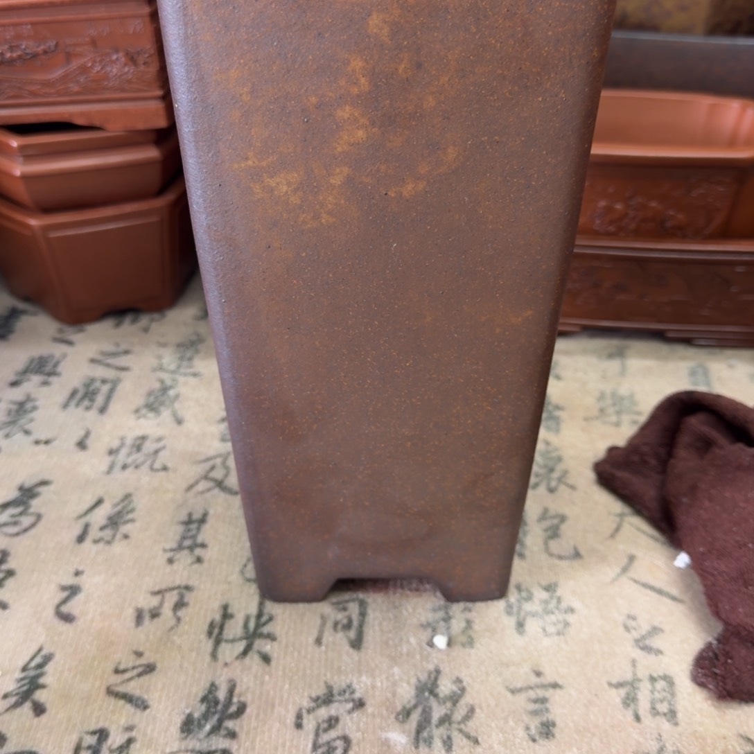 紫砂花盆宜兴紫砂正品花盆10.5x24