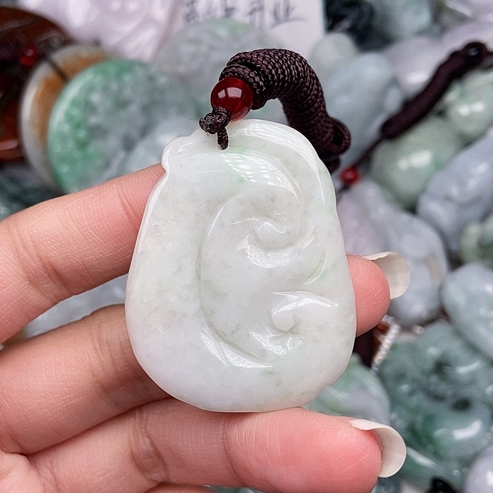 颈饰未镶嵌翡翠翡翠