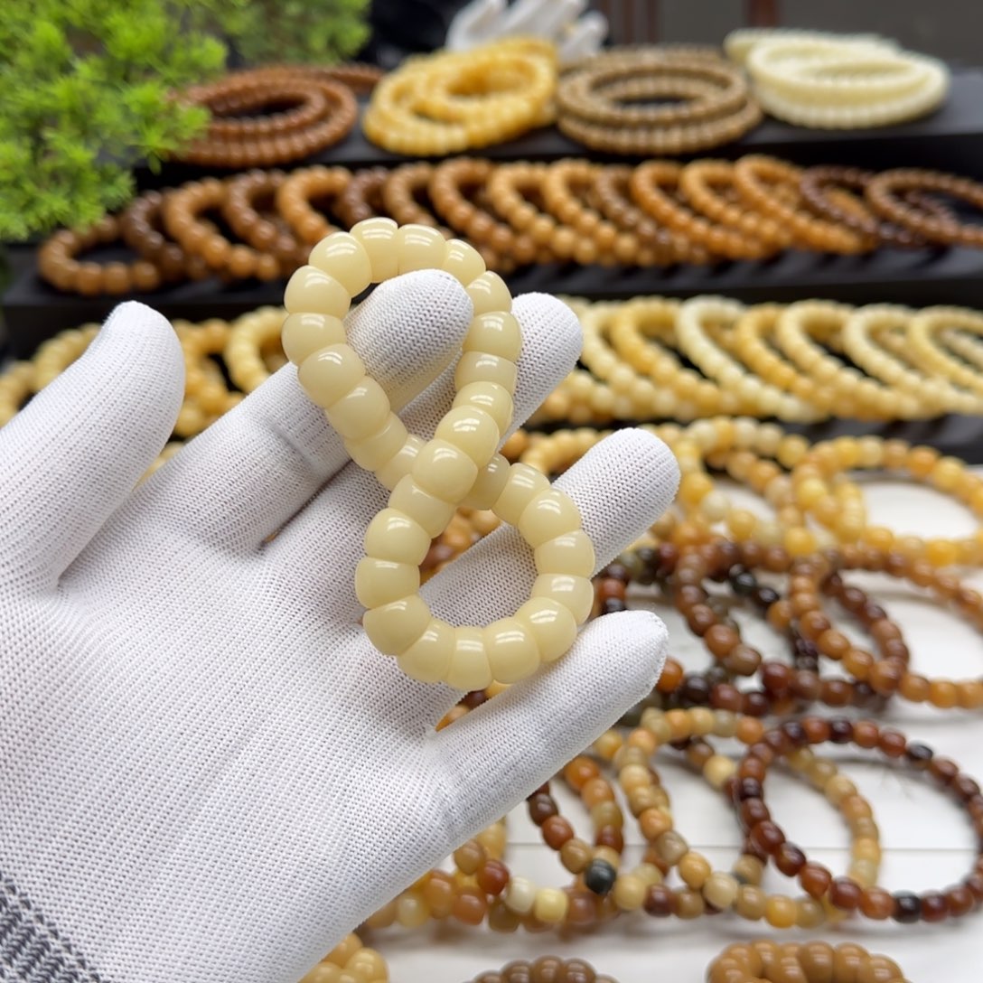 手串菩提根/象牙果卡12大肠 精工 5年