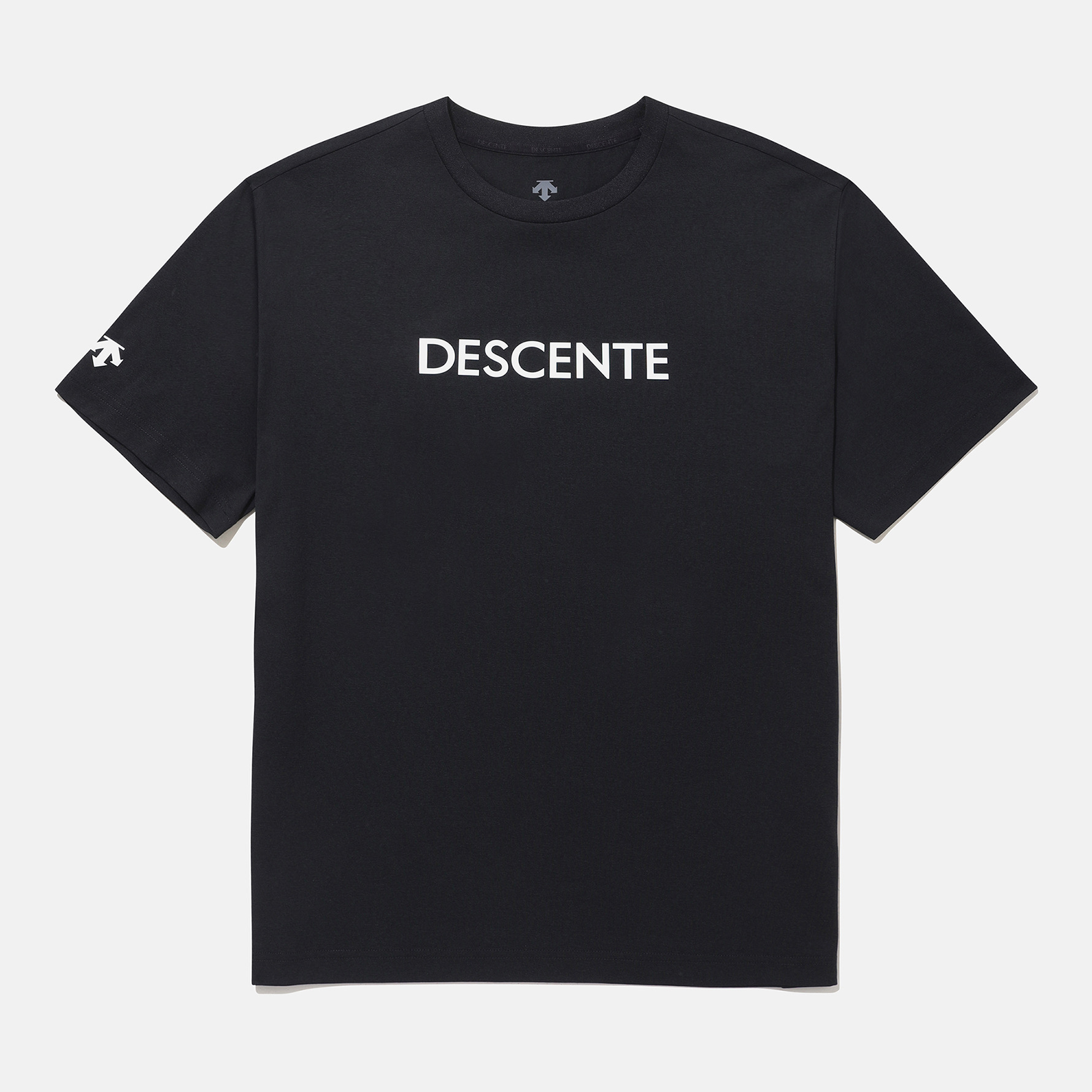 DESCENTE/迪桑特25年新款塔夫速干圆领短袖韩版大LOGO字母UTS13