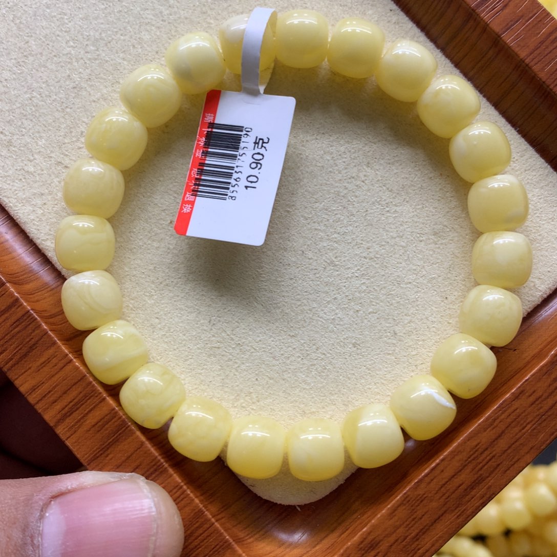 蜜蜡手链未镶嵌蜜蜡