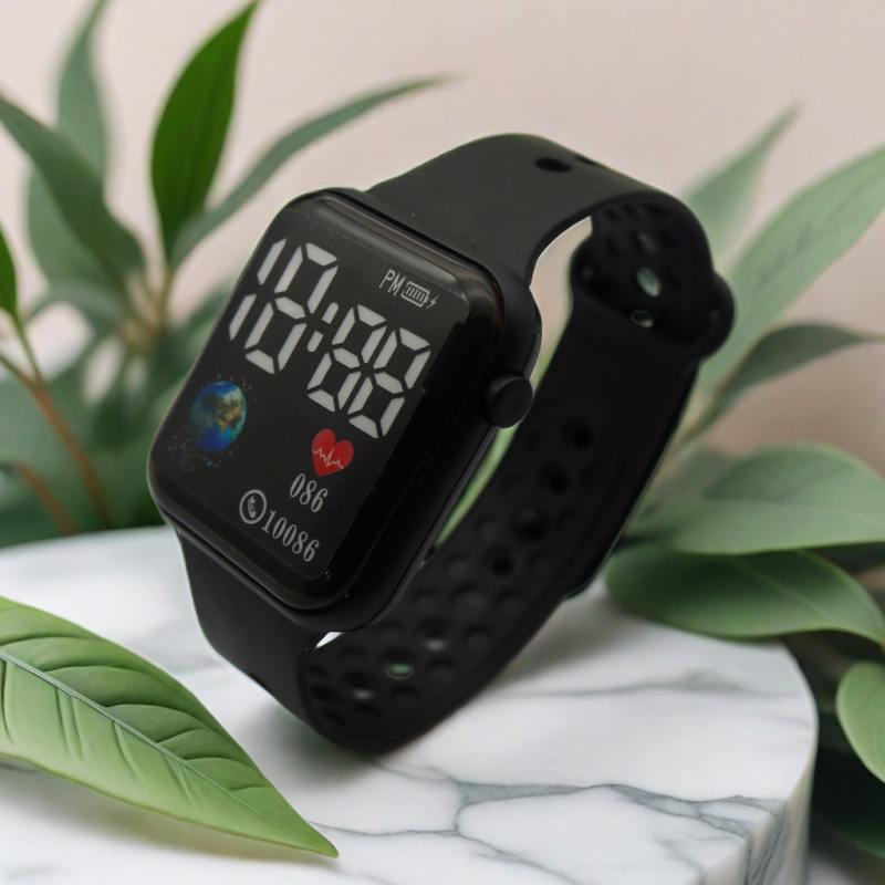 男女同款时尚数字手环个人用品