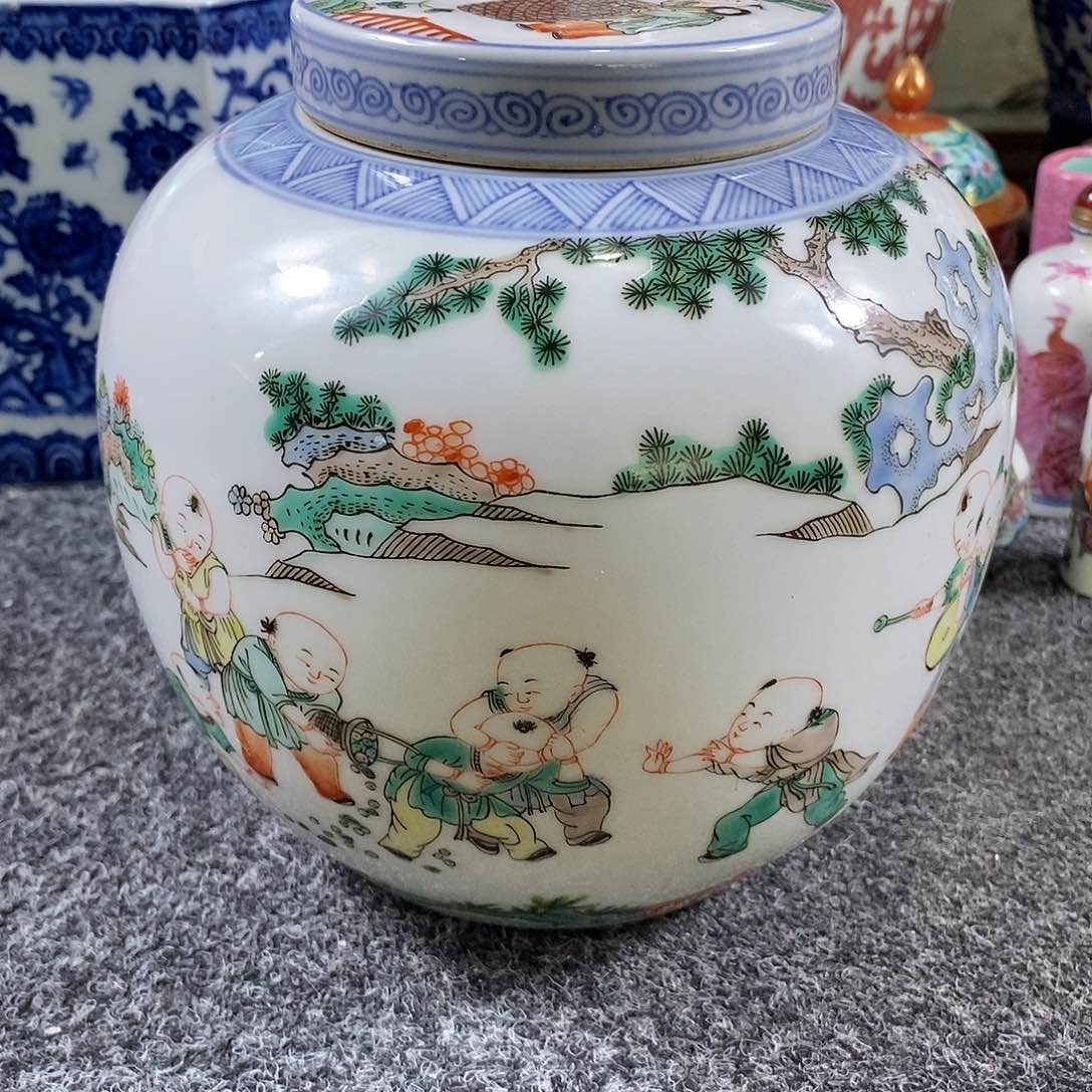 手工手绘陶瓷摆件工艺品用****9