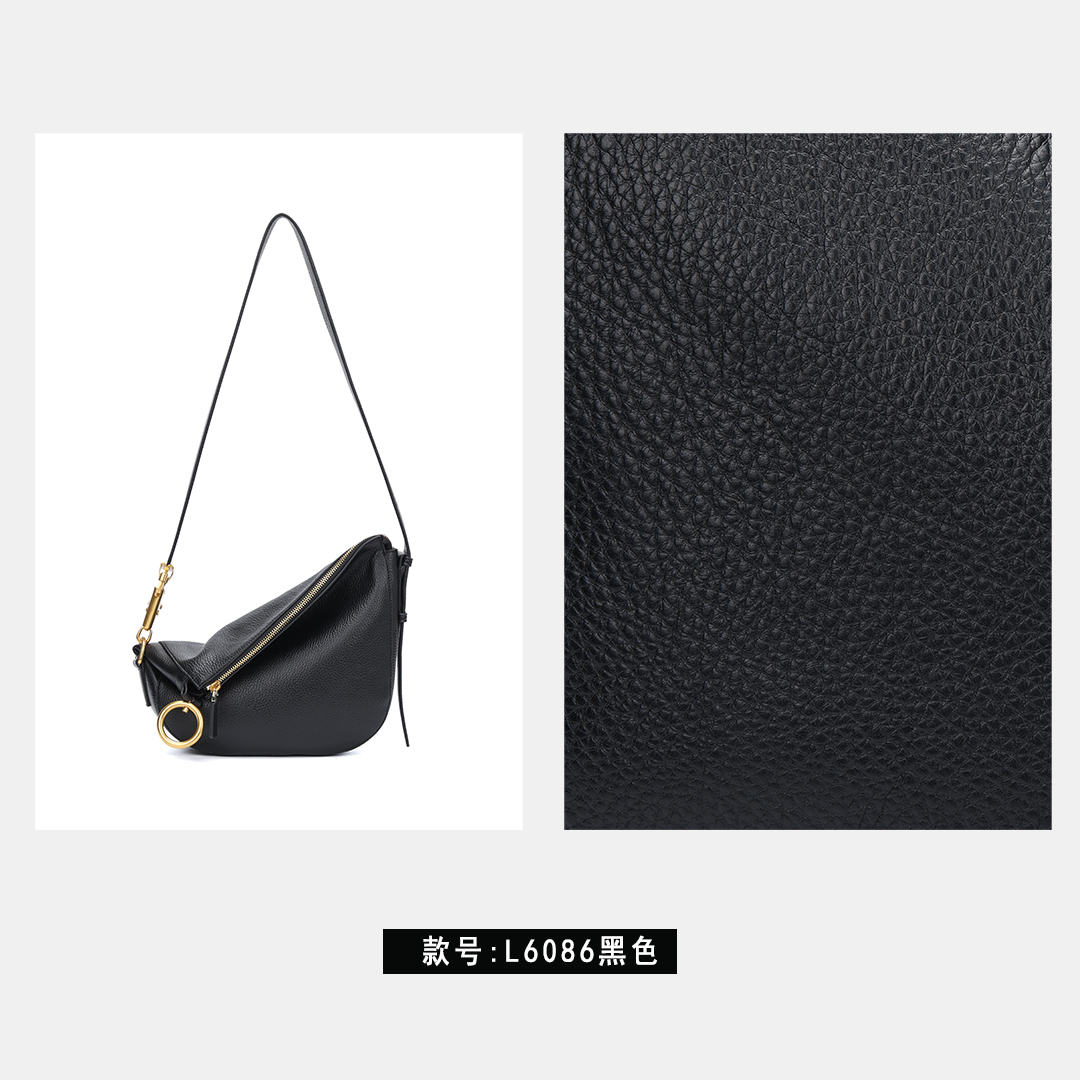 女士时尚柔软Knight包单肩斜跨包 L6086