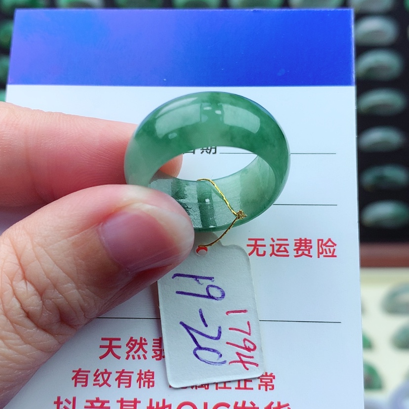 【闪购商品】翡翠戒指未镶嵌）