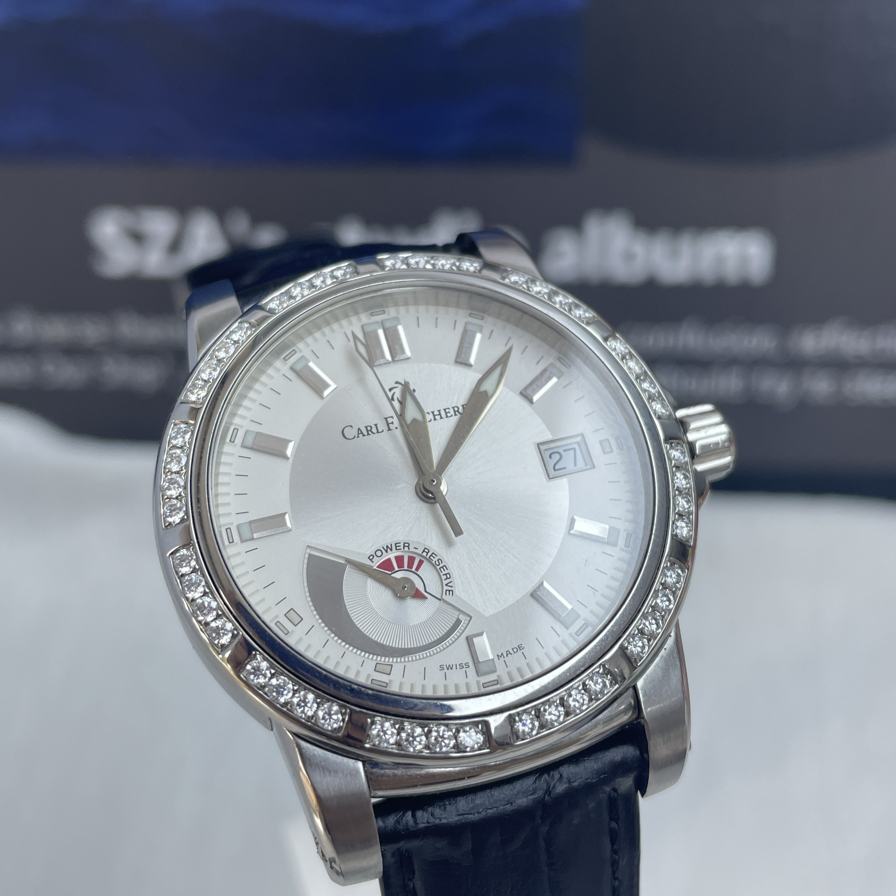 95新 宝齐莱 95新宝齐莱柏拉维38表径自动机械腕表