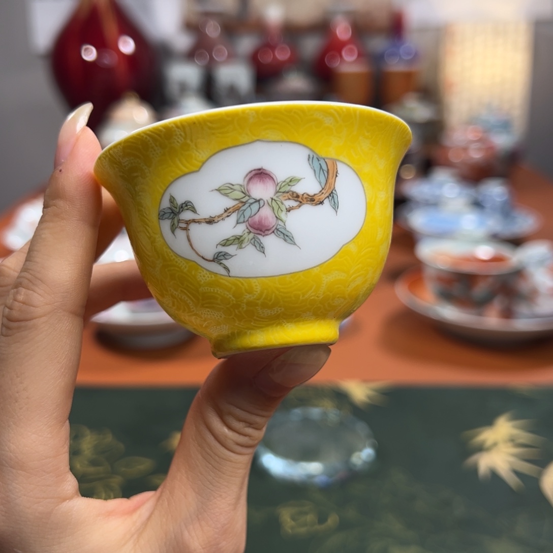 知冬煮雪手工手绘茶具单杯