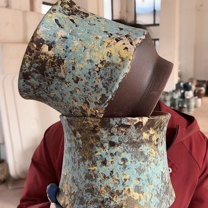 正品高21口20花盆