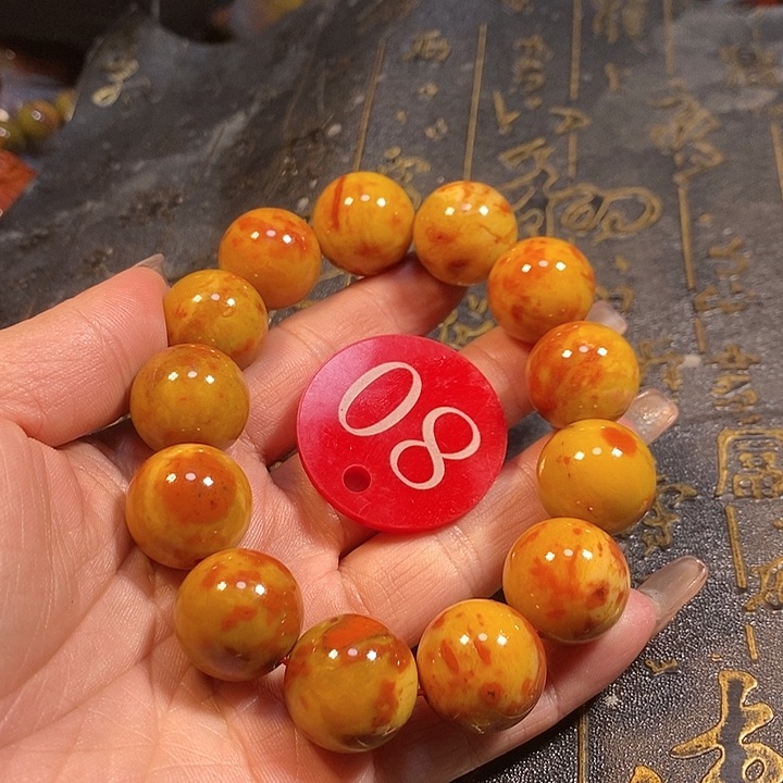 玛瑙/玉髓手链未镶嵌风***后
