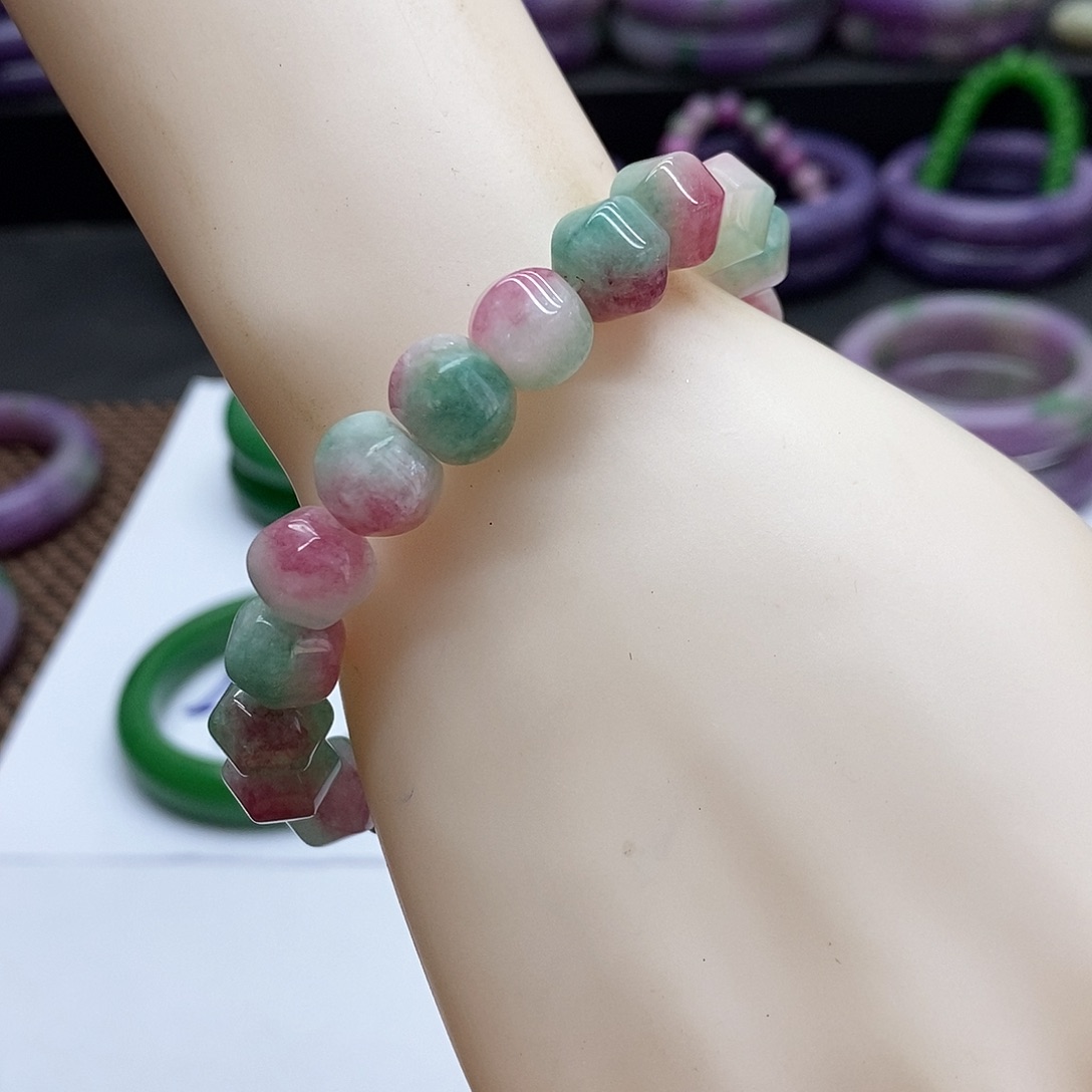 未镶嵌手串石英质玉