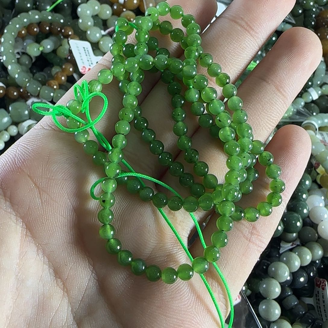 和田玉手链未镶嵌92