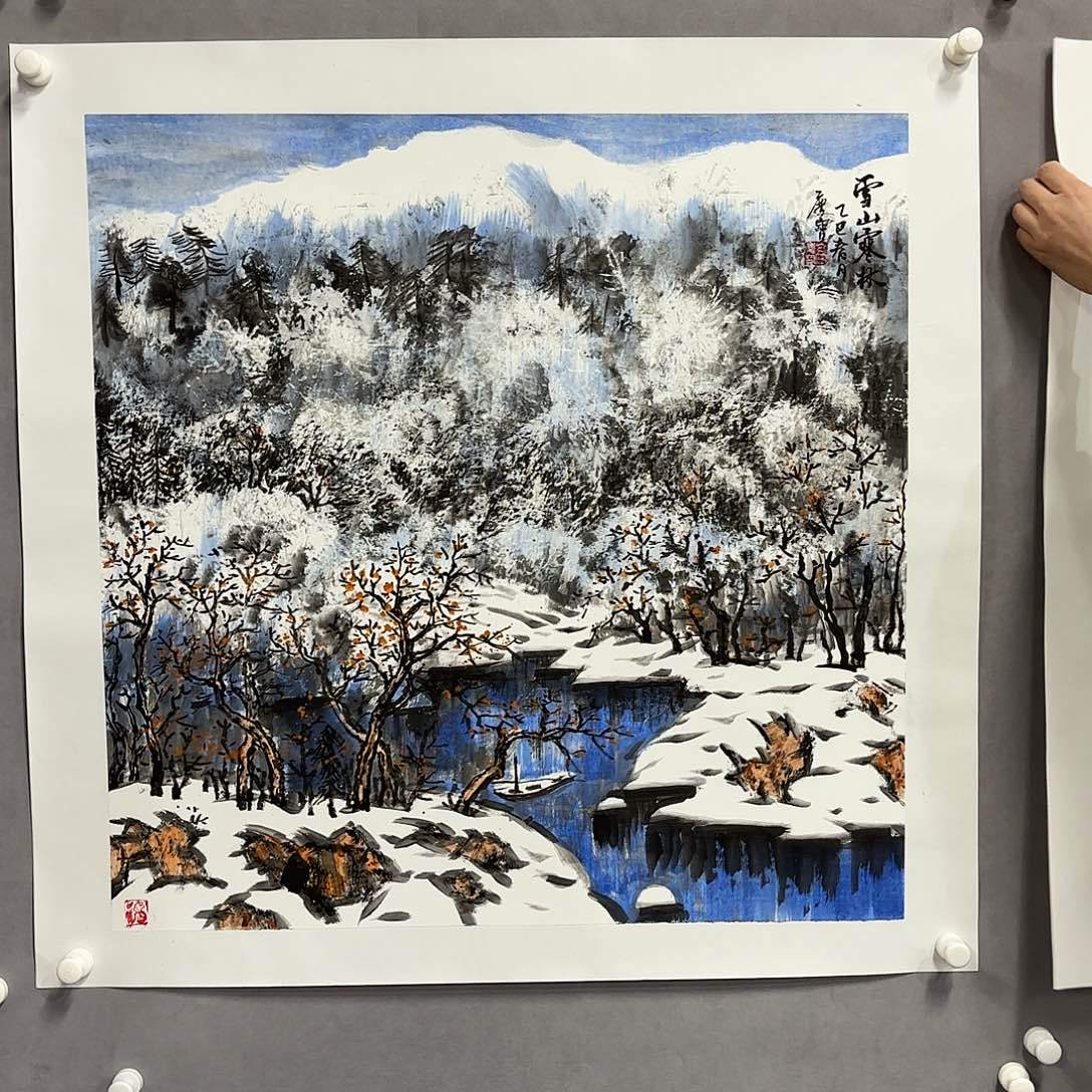 国画国画纯手绘作品请放心去藏