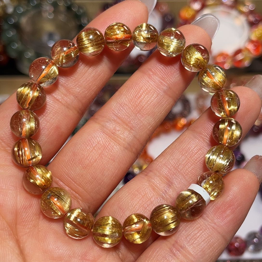 水晶手链未镶嵌手链8.5