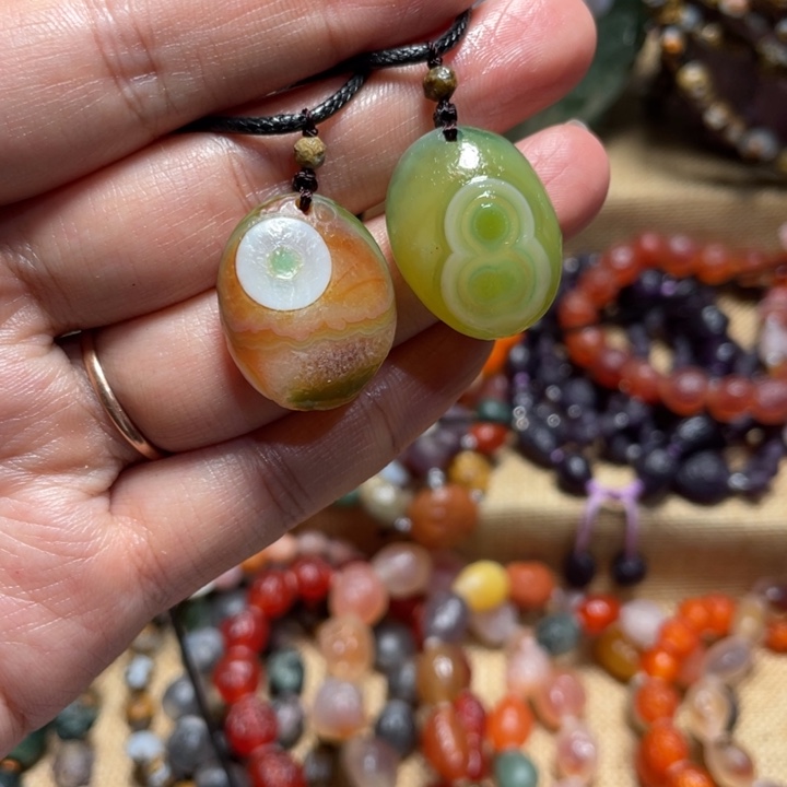 玛瑙/玉髓合金手链