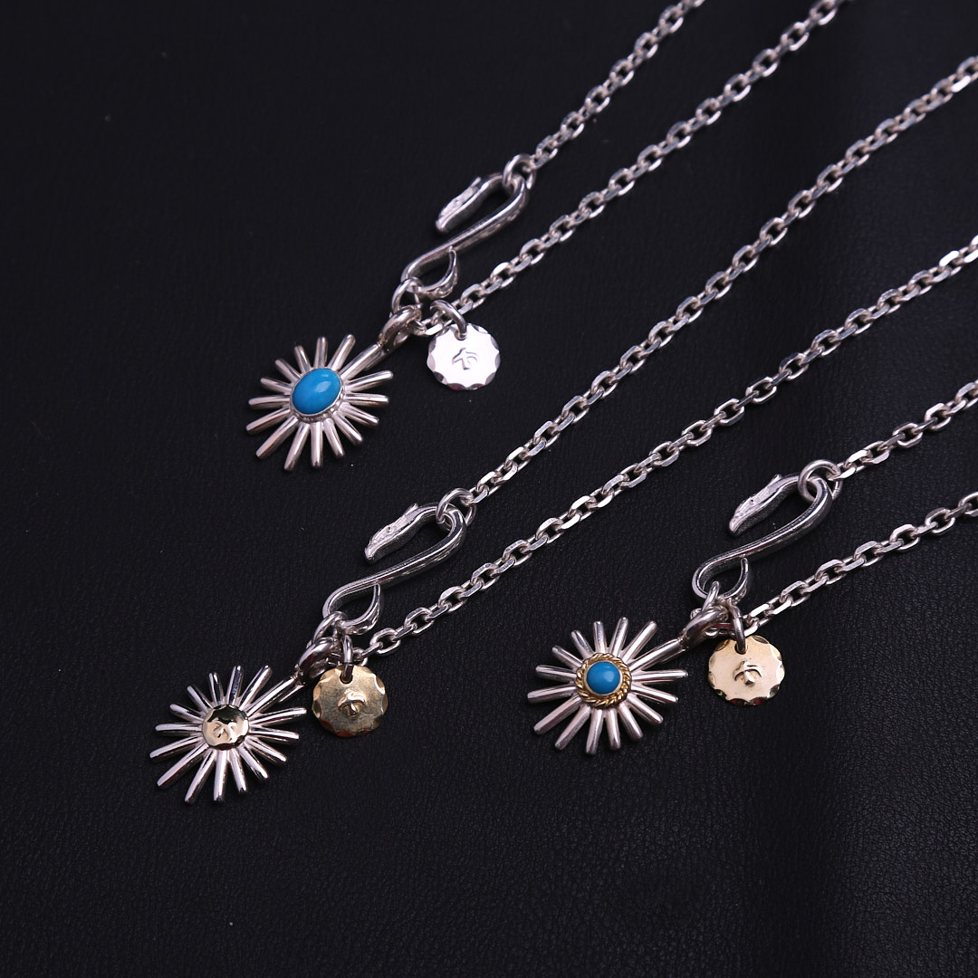 JINGMU/京牧 坠链均925银  goros 顶版海胆锁骨链高桥鹰钩项链