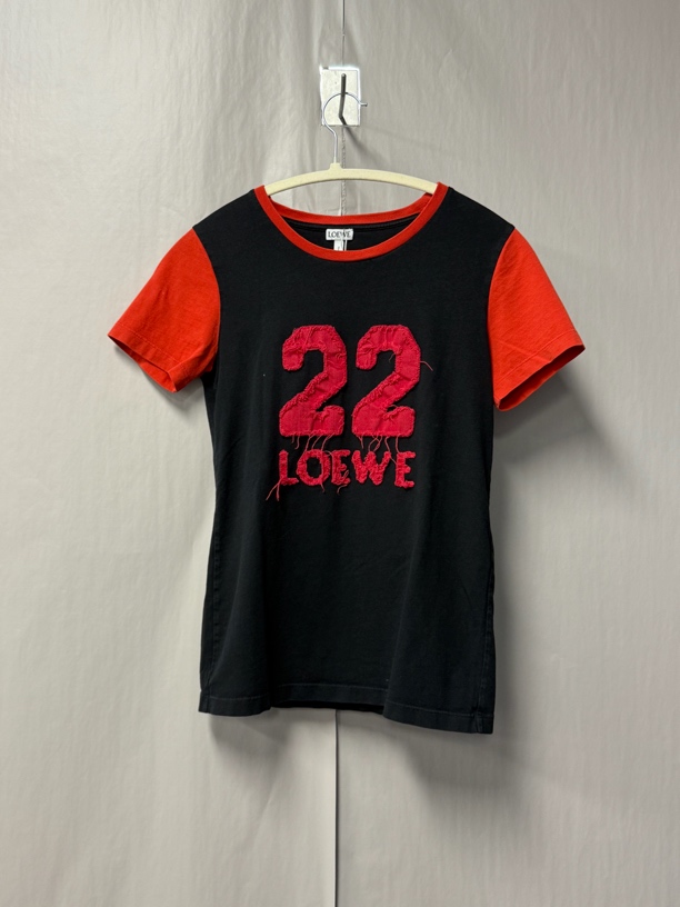 95新 LOEWE/罗意威 loewe/罗意威拼色T恤 s码 95新