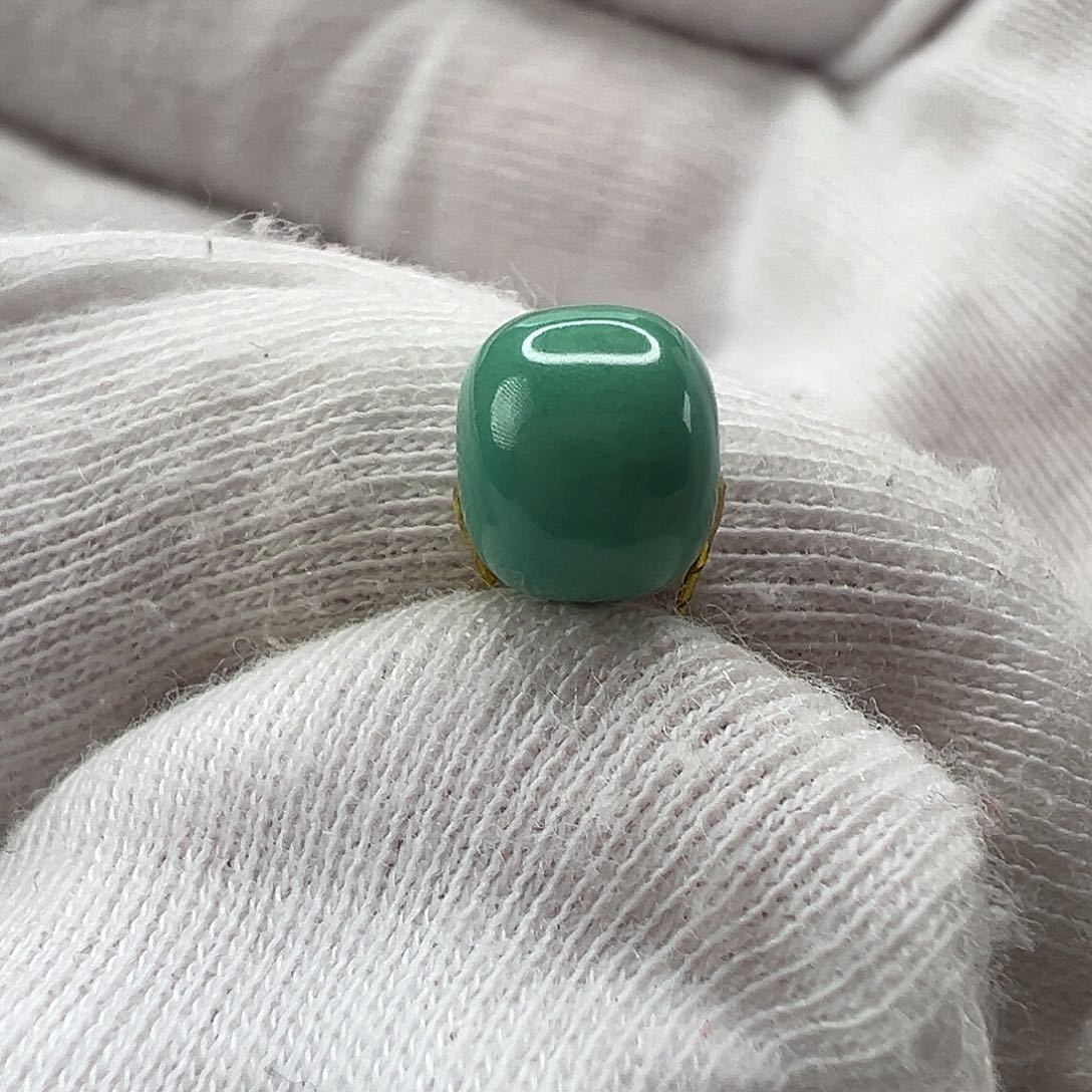 绿松石未镶嵌老型珠