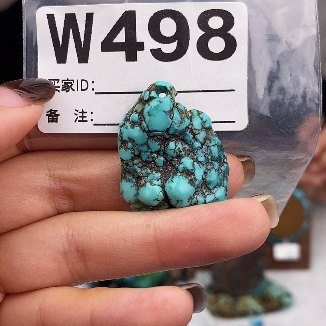 绿松石未镶嵌原矿