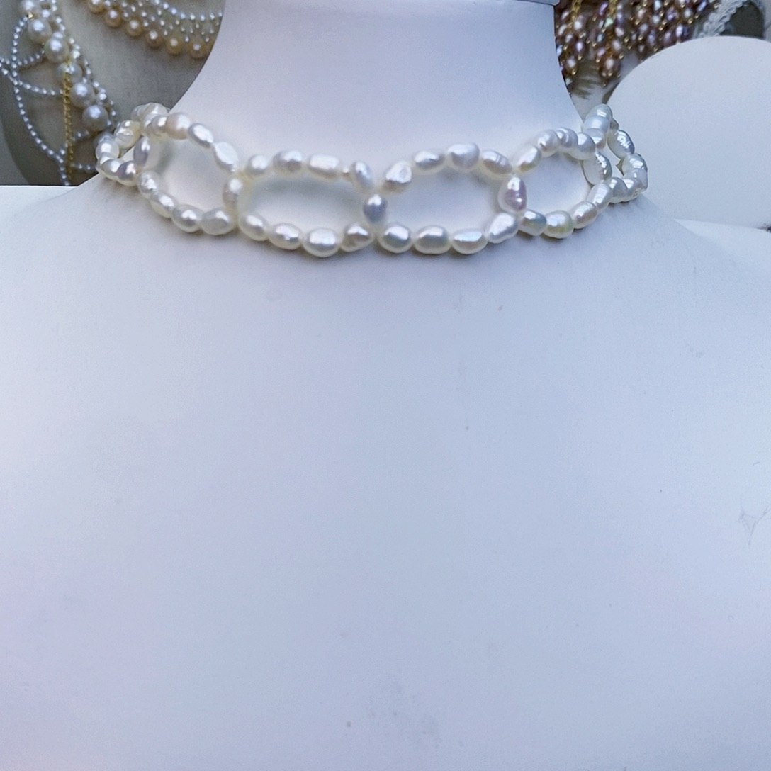 淡水珍珠颈饰未镶嵌