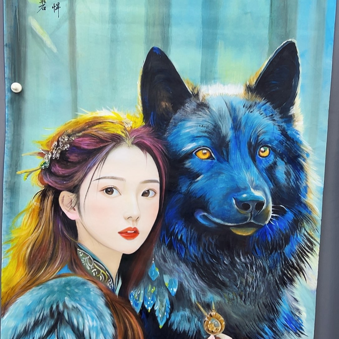 国画事事顺心如意万事如意
