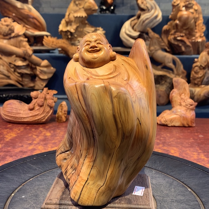 柏木（崖柏）根雕摆件