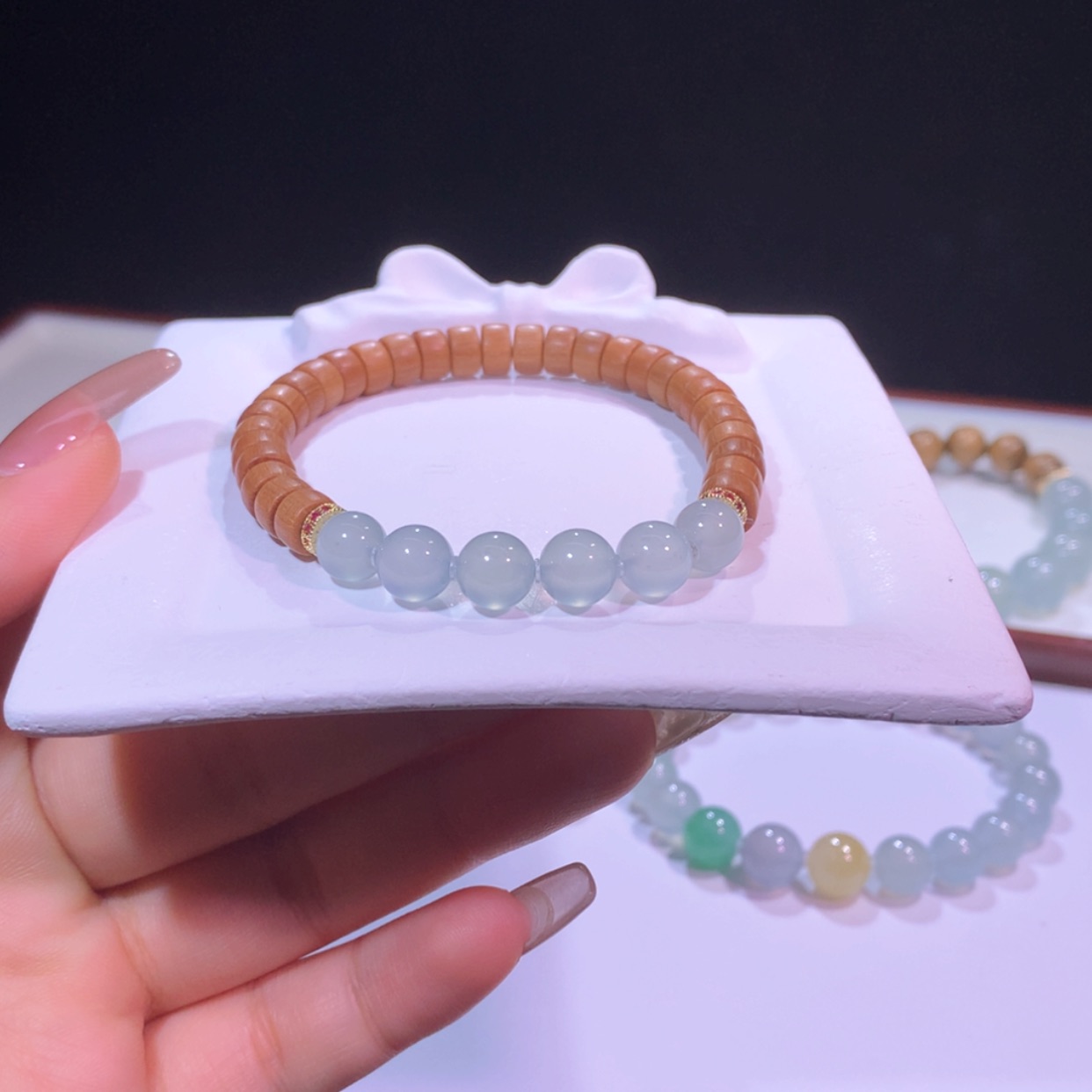 【闪购商品】翡翠散珠翡翠冰蓝