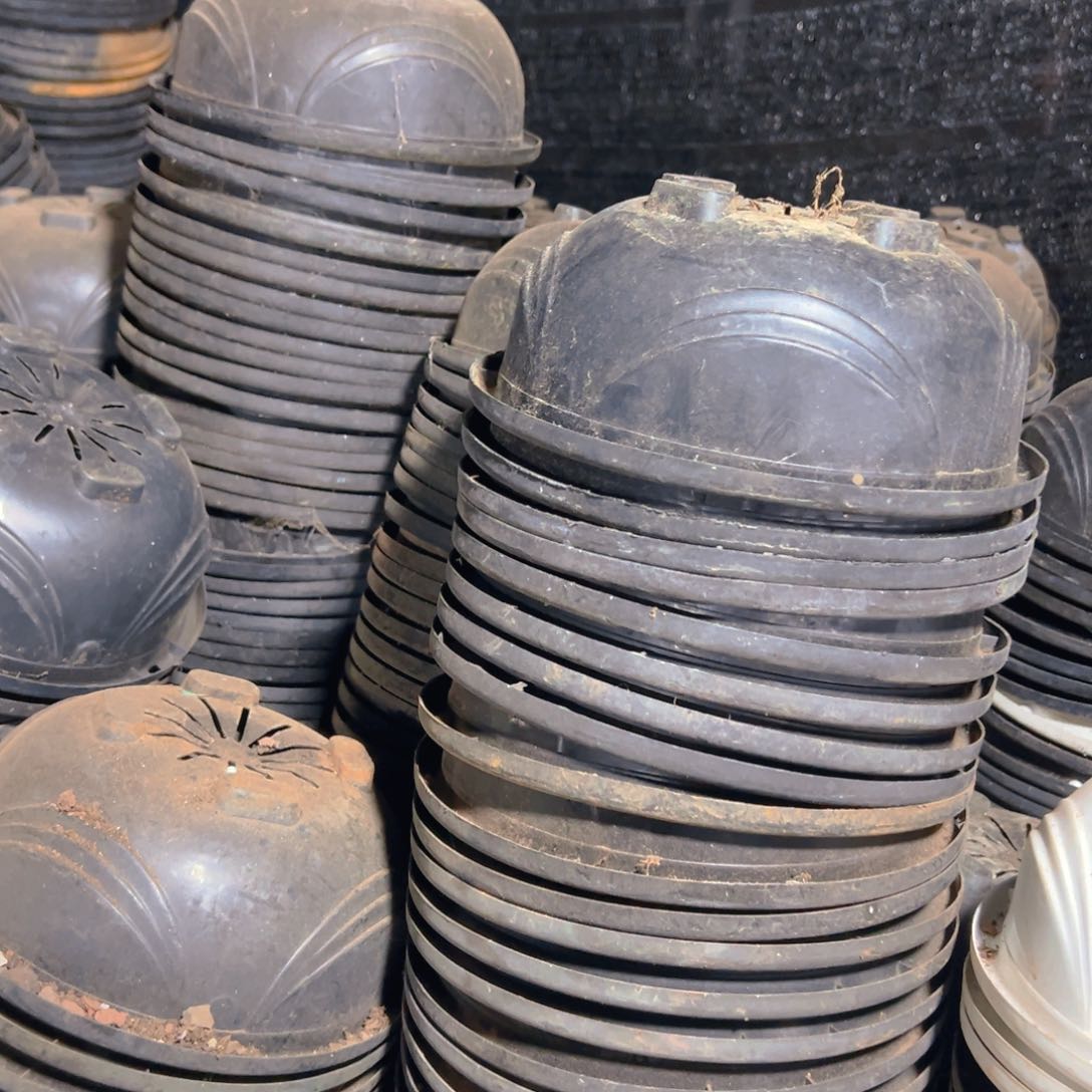 加厚黑吊兰盆21口径10高 20个