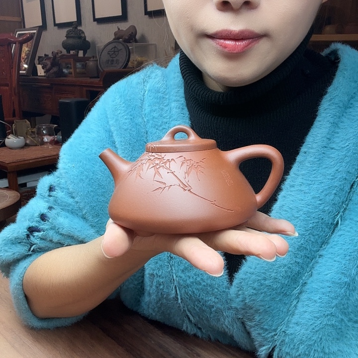 紫砂茶壶紫泥子冶