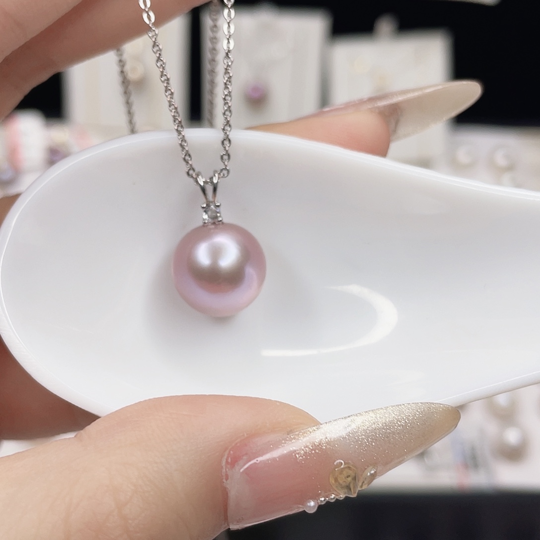 淡水珍珠合金吊坠(赠链)