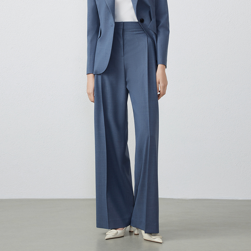 【丽公主专享】朗姿裤子女秋季气质高级感休闲裤8WPT023