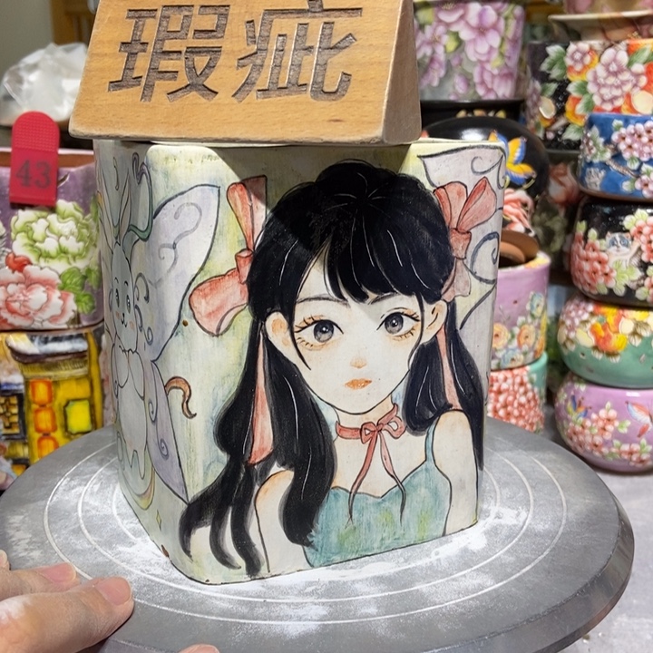 景德镇艺术手绘作品