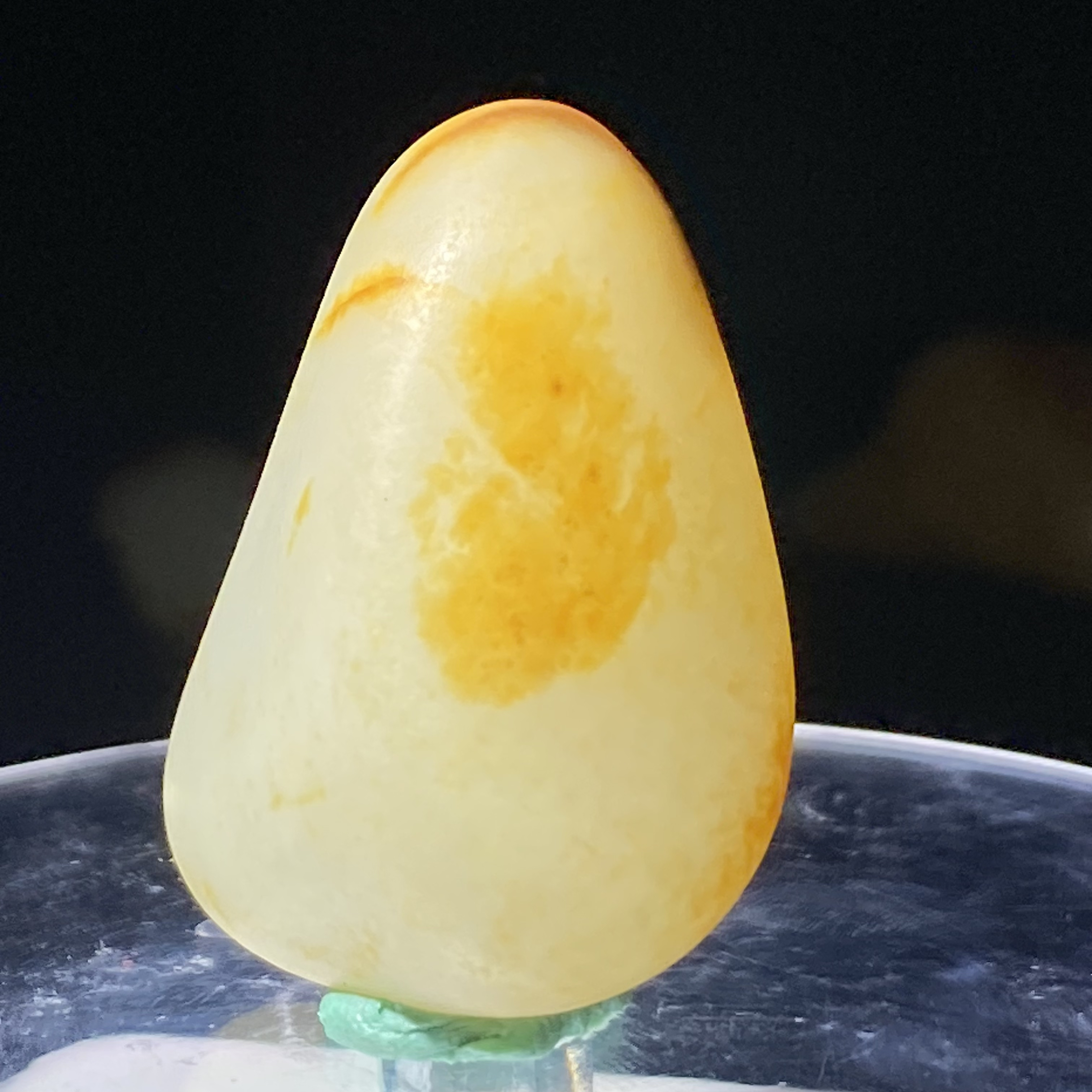 新疆和田玉原石天然洒金皮挂件料