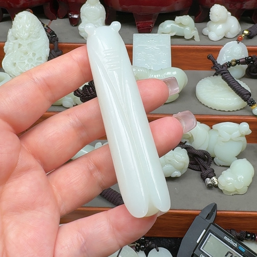 -***-和田玉未镶嵌挂件