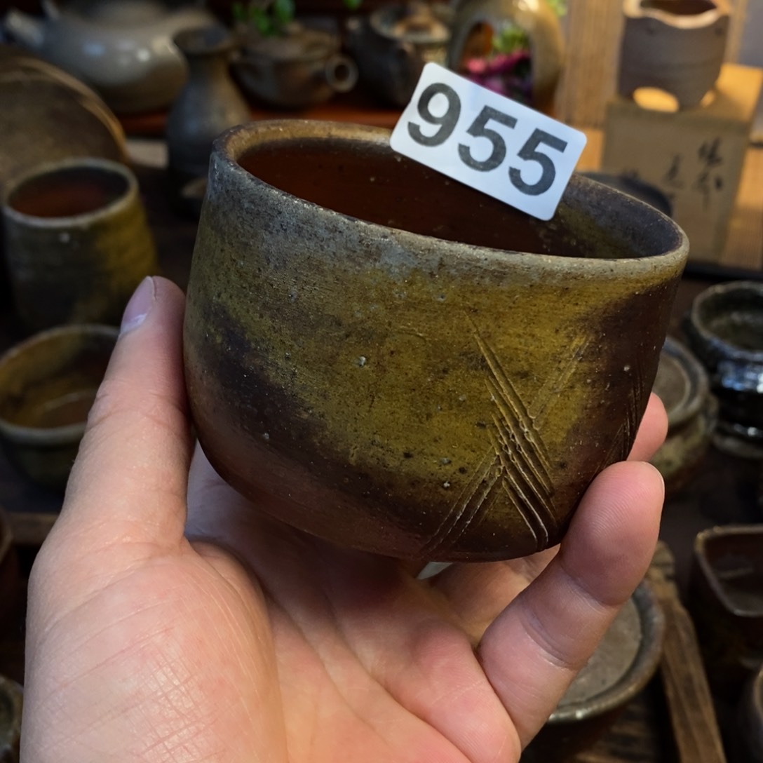 备前烧柴烧茶具老的