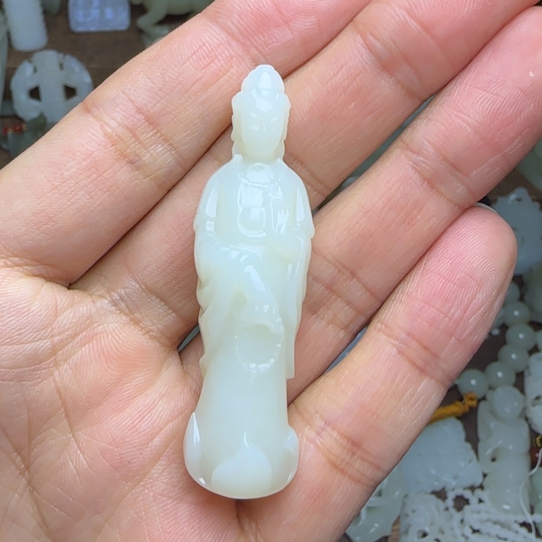 和田玉挂件未镶嵌