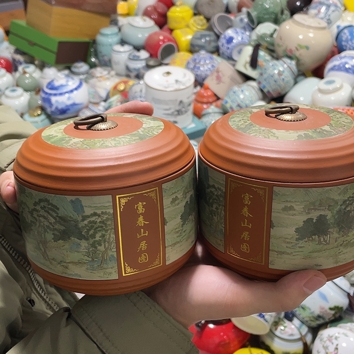 陶瓷罐茶叶罐密封罐