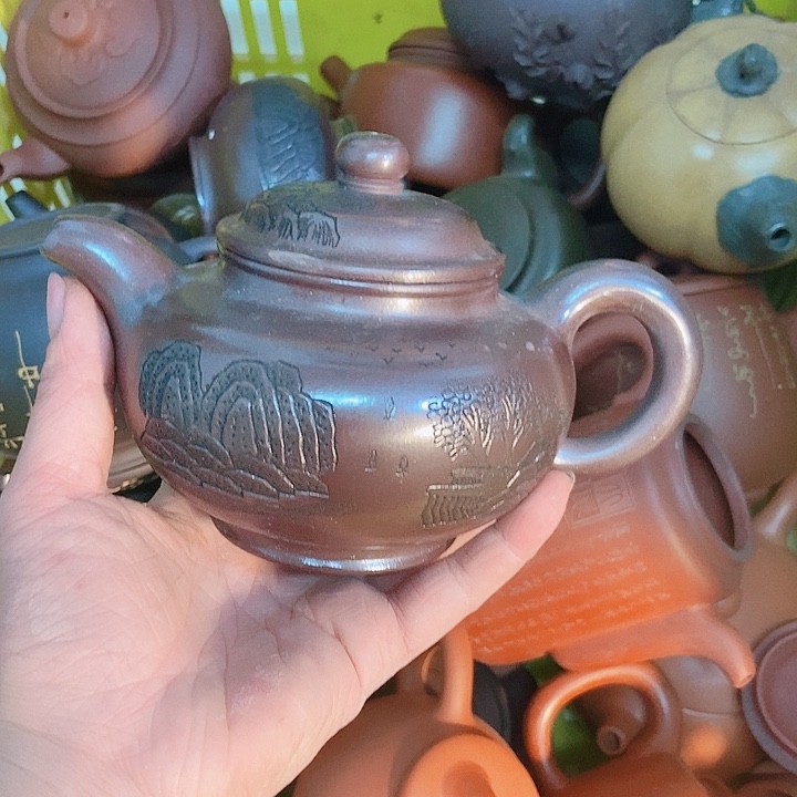 紫砂茶杯宜兴紫砂手工制作