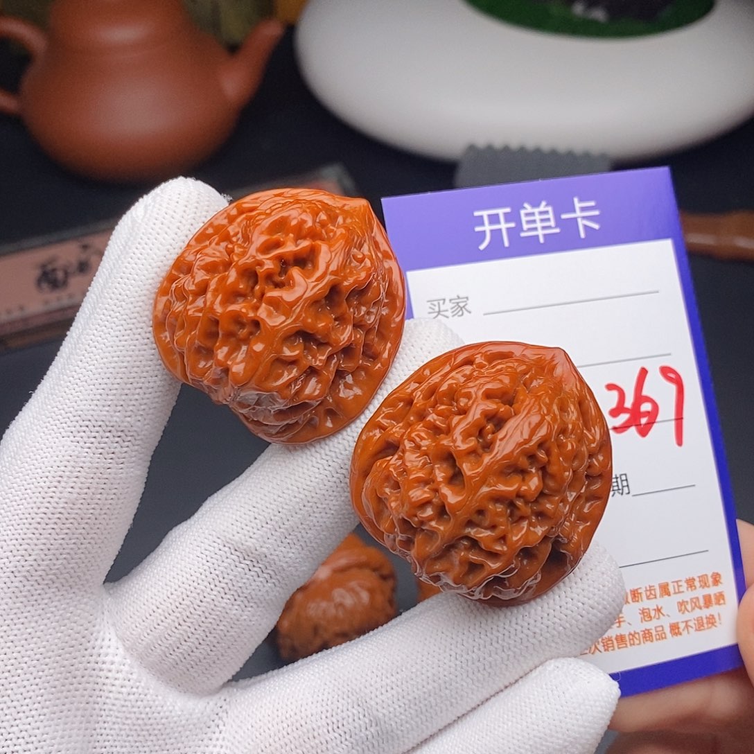 文玩核桃把件37凤凰台369
