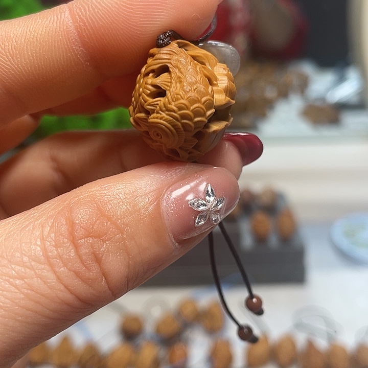 橄榄核吊坠橄榄核