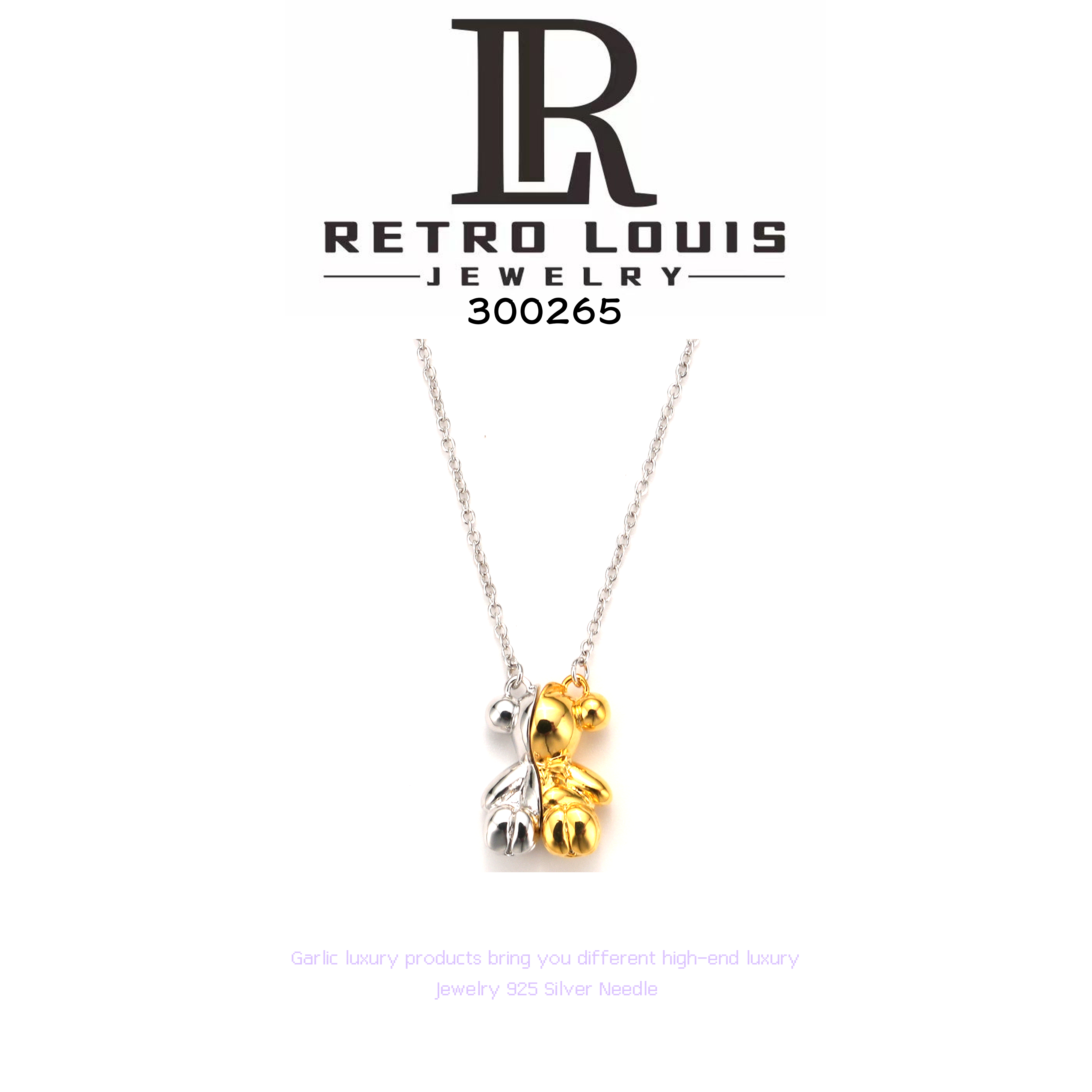 铜合金项链 RETRO LOUIS项链~300265（42+5cm）