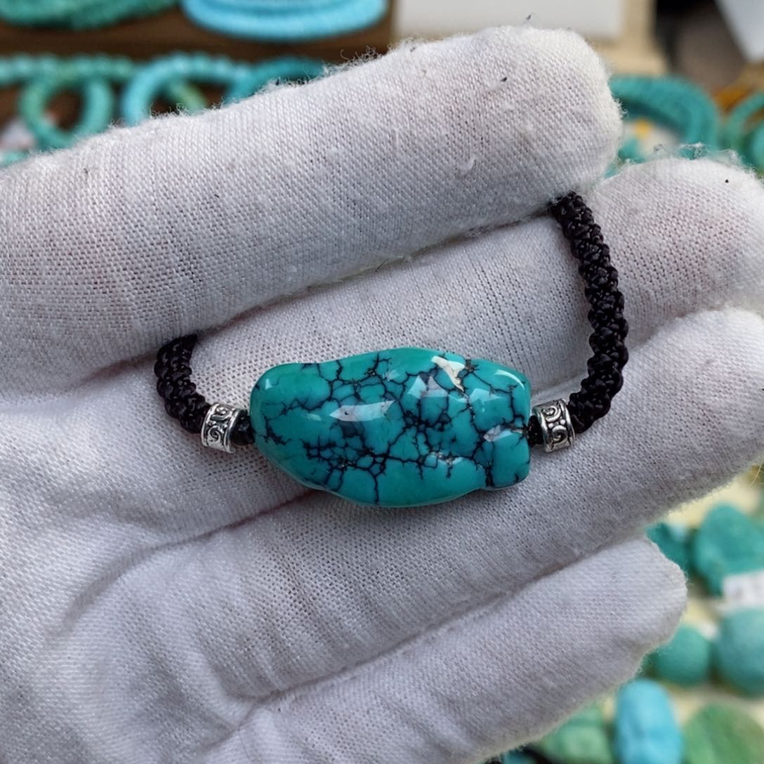 未镶嵌绿松石项链