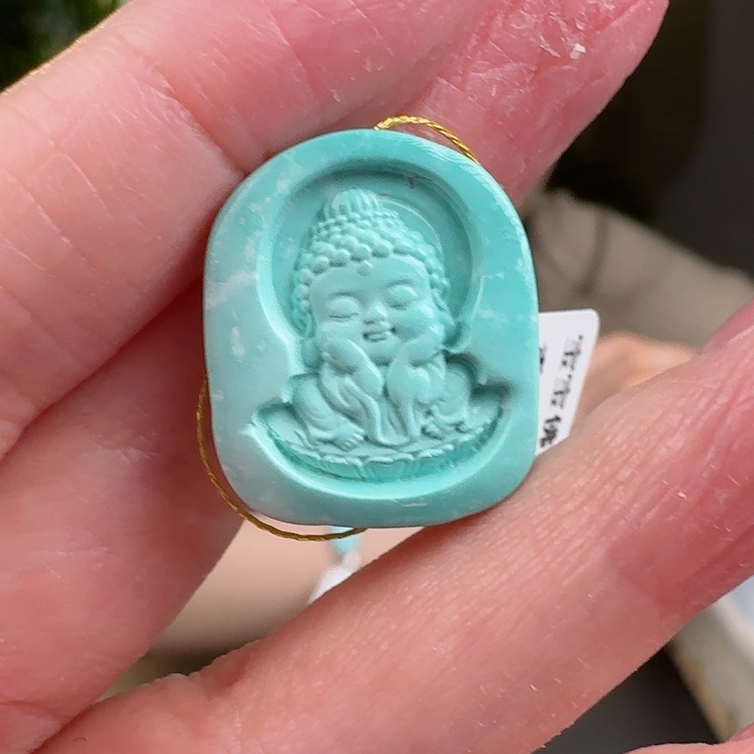 绿松石珠宝奇石未镶嵌