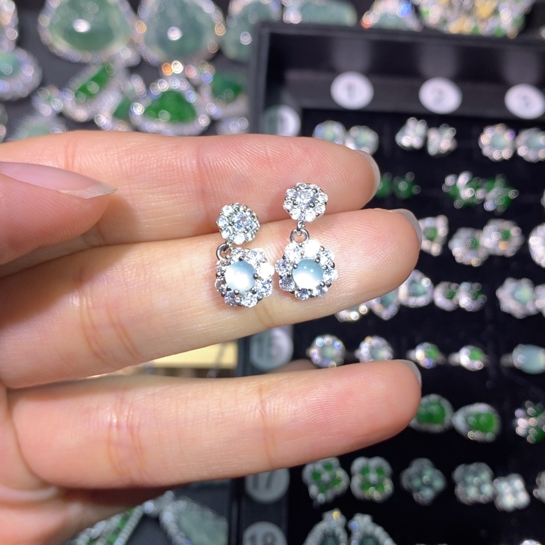 翡翠未镶嵌颈饰天然