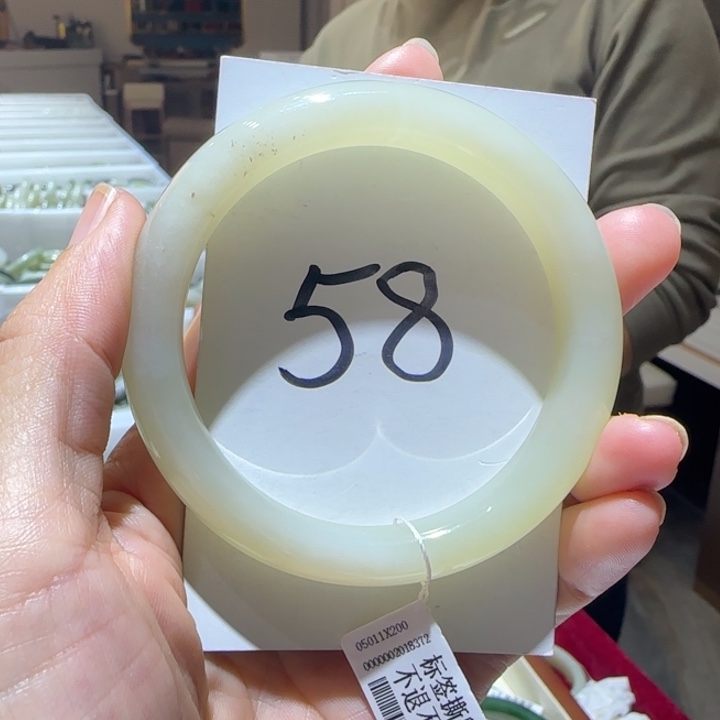 和田玉未镶嵌手镯813