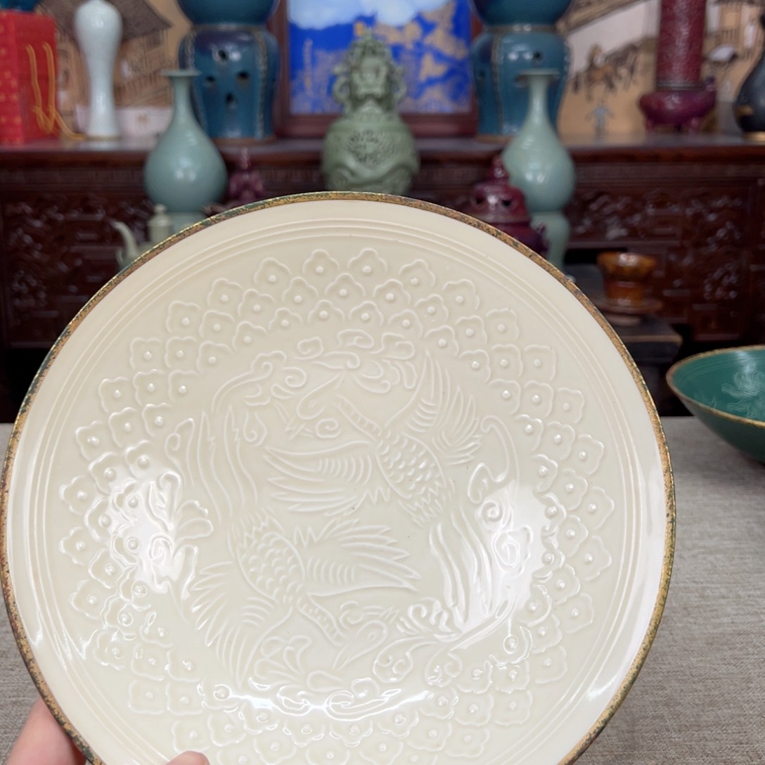 瓷片陶瓷艺术瓷器摆件