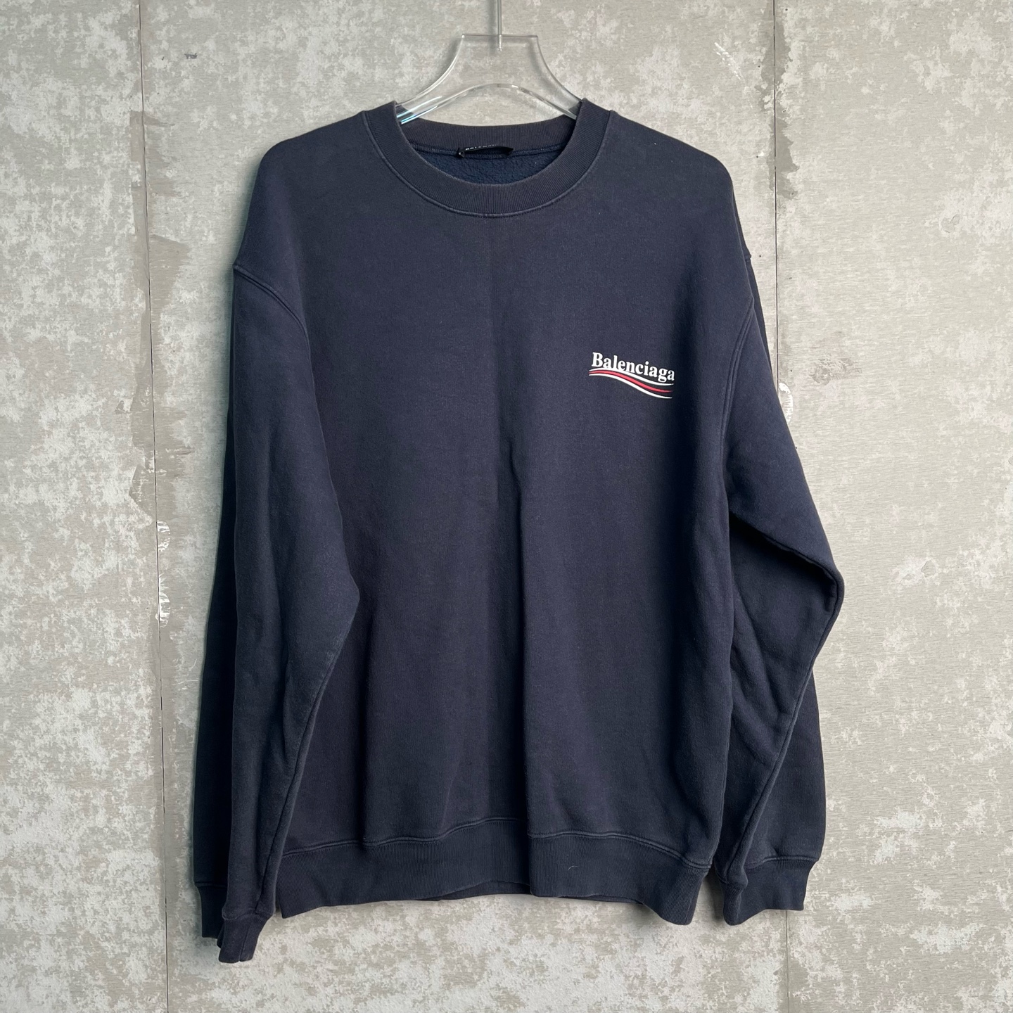 99新 Balenciaga/巴黎世家 L*1/前后可乐卫衣/13660/JP