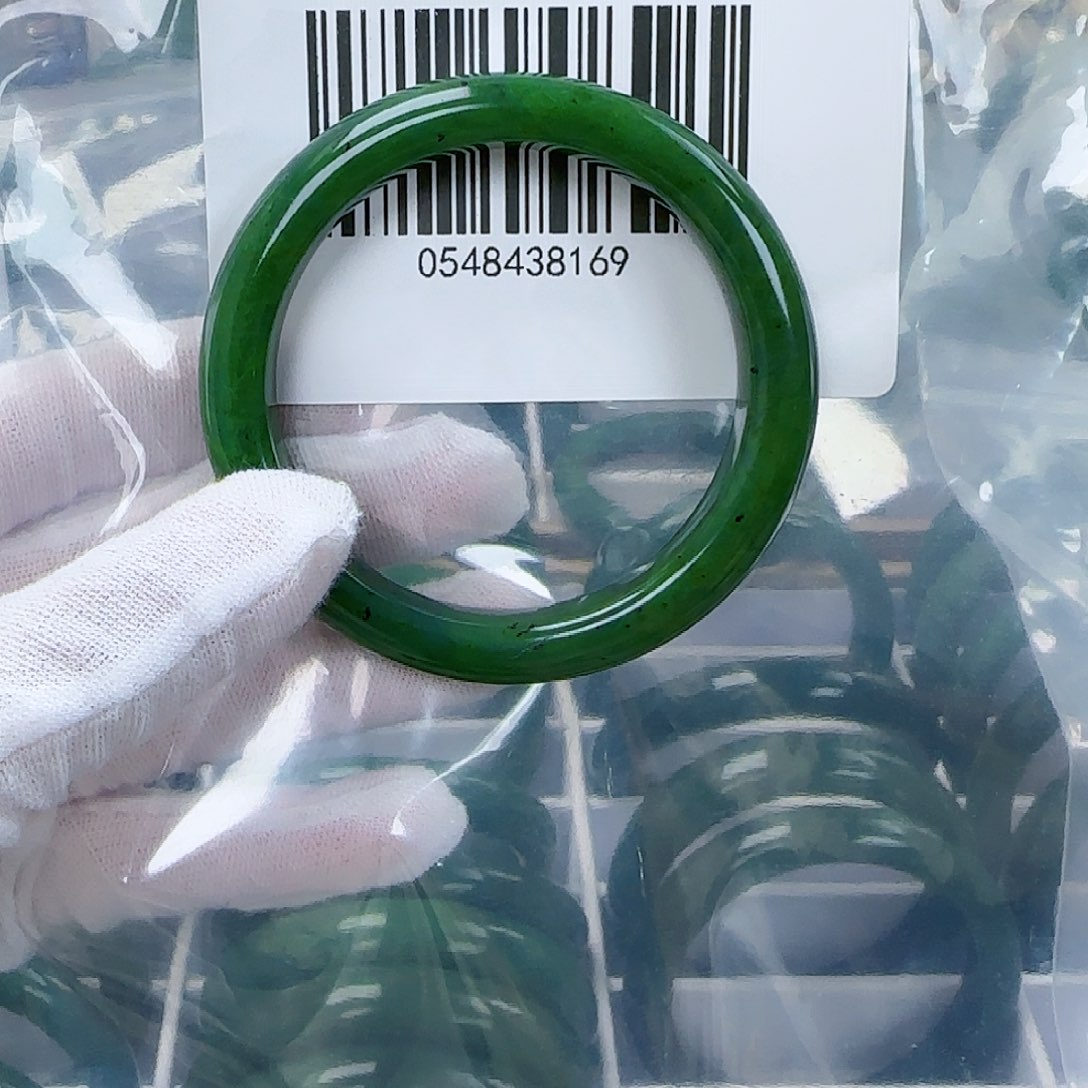 和田玉（碧玉）手镯未镶嵌53