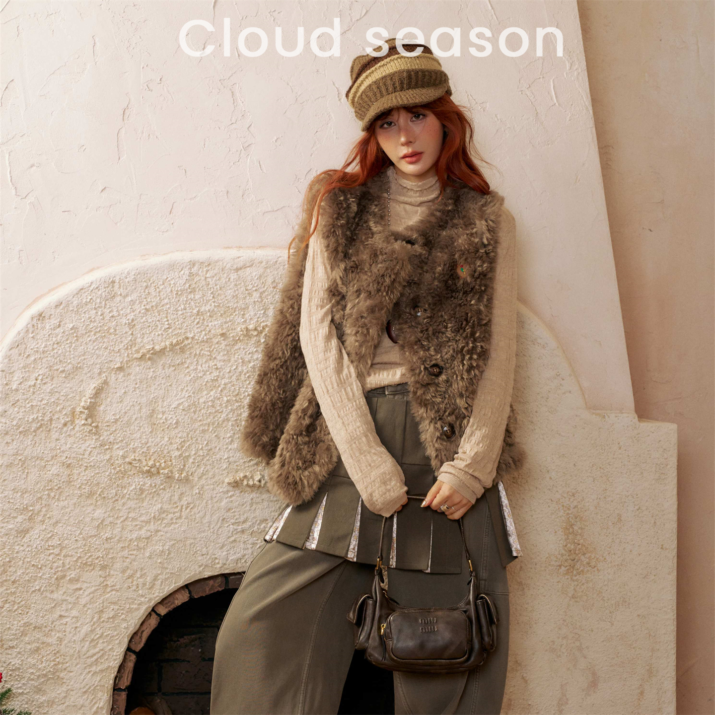 朦胧因子马甲针织CMJ80539秋冬