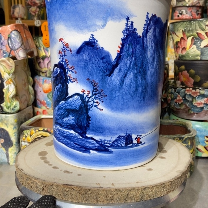 红陶景德镇艺术手绘作品展览